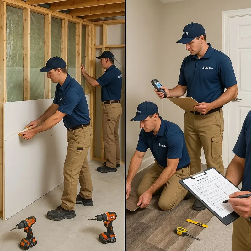 Repairs and Reconstruction process in Clearlake Oaks, CA